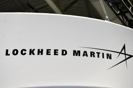 Biểu tượng công ty Lockheed Martin. (Ảnh: AFP/TTXVN)