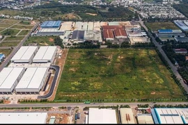 Đất công nghiệp trong Khu công nghiệp Tân Đông Hiệp B, thành phố Dĩ An, tỉnh Bình Dương. (Ảnh: Hồng Đạt/TTXVN)