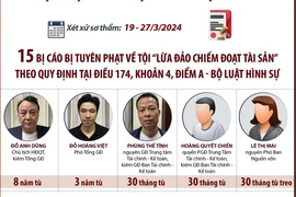 Chủ tịch Hội đồng quản trị Tập đoàn Tân Hoàng Minh bị tuyên phạt 8 năm tù 