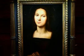 Tác phẩm được trưng bày lần này là bức chân dung nhỏ của Mary Magdalene. (Nguồn: uk.news.yahoo)