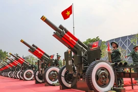 Chuẩn bị dàn pháo cho lễ kỷ niệm 70 năm Chiến thắng Điện Biên Phủ