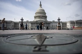Tòa nhà Quốc hội Mỹ ở Washington DC.,. (Ảnh: AFP/TTXVN)