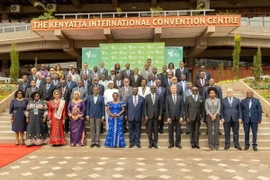 Các đại biểu tham dự Hội nghị thượng đỉnh về phân bón và sức khỏe của đất châu Phi, tổ chức trong 3 ngày tại thủ đô Nairobi của Kenya. (Nguồn: African Union)