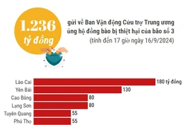 Đã hỗ trợ 1.035 tỷ đồng cho các địa phương bị thiệt hại do bão lũ