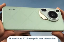 Mẫu điện thoại Pura 70 Ultra của Huawei . (Nguồn: huaweicentral)