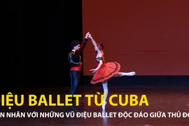 Mãn nhãn với những vũ điệu ballet Cuba giữa lòng Thủ đô Hà Nội 