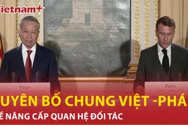 Cận cảnh họp báo của Tổng Bí thư, Chủ tịch nước Tô Lâm với Tổng thống Pháp