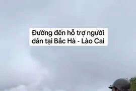 Video công an tìm thấy khu lán trại của người dân lên núi tránh sạt lở ở Lào Cai