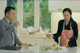 Phim đánh dấu sự tái hợp của cặp diễn viên Quách Thu Phương và Nghệ sỹ Ưu tú Trịnh Mai Nguyên sau “Hương vị tình thân.” (Ảnh: VTV)