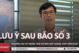 Sau bão Yagi, người dân cần lưu ý những vấn đề gì?