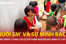 "Nuôi em" của Hoàng Hoa Trung: Hạt giống thiện nguyện vươn xa từ đất Hà thành