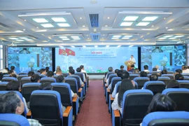 Perovietnam tổ chức Hội nghị sơ kết 03 năm thực hiện Kết luận 01 về tiếp tục thực hiện Chỉ thị 05 của Bộ Chính trị về “Đẩy mạnh học tập và làm theo tư tưởng, đạo đức, phong cách Hồ Chí Minh.” (Ảnh: PV/Vietnam+)