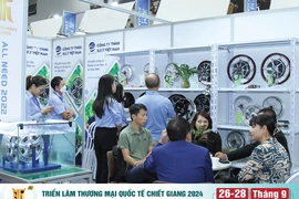 Zhejiang Expo 2024 sẽ khai mạc vào ngày 26/9 tại Trung tâm Triển lãm Quốc tế & Hội nghị Sài Gòn. (Ảnh: PV/Vietnam+)