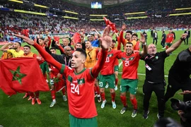 [Video] Người Maroc ăn mừng sau chiến thắng lịch sử trước Bồ Đào Nha