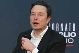 Tỷ phú Elon Musk tại một sự kiện ở Rome, Italy ngày 16/12/2023. (Ảnh: AFP/TTXVN)