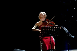 Lễ hội Âm nhạc cổ điển Việt Nam - Vietnam Classical Music Festival quy tụ 100 nghệ sỹ trong và ngoài nước tham gia, trong đó đa phần là các nghệ sỹ trẻ. (Ảnh: Nguyễn Dũng/TTXVN)