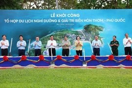 Lễ khởi công Tổ hợp du lịch nghỉ dưỡng và giải trí biển Hòn Thơm-Phú Quốc