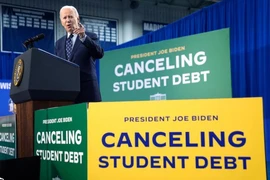 Kế hoạch xóa nợ cho sinh viên được Tổng thống Biden đưa ra năm 2022 với chi phí ước tính khoảng 400 tỷ USD. (Nguồn: Cleveland)