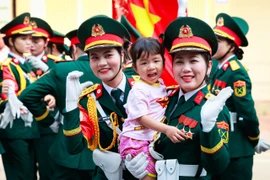 Hình ảnh dung dị trong buổi tổng duyệt kỷ niệm 70 năm Chiến thắng Điện Biên Phủ