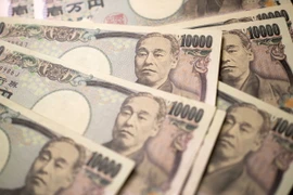 Hơn 50% số doanh nghiệp Nhật Bản gặp khó khăn do đồng yen yếu. (Ảnh: THX/TTXVN)