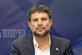 Bộ trưởng Tài chính Israel Bezalel Smotrich. (Ảnh: AFP/TTXVN)