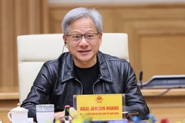 Giám đốc Điều hành Nvidia Jensen Huang. (Ảnh: Dương Giang/TTXVN)