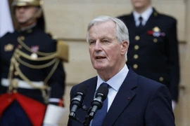 Tân Thủ tướng Pháp Michel Barnier. (Ảnh: THX/TTXVN)