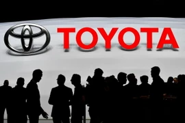 Sản lượng trong nước của Toyota giảm 22,2% xuống còn 185.680 chiếc trong tháng Tám. (Ảnh: AFP/TTXVN)