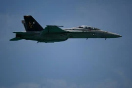 Máy bay chiến đấu F-15 Eagle của Mỹ tham gia một cuộc diễn tập ở Miami, bang Florida. (Ảnh: Getty Images/TTXVN)