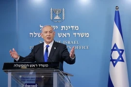 Thủ tướng Israel Benjamin Netanyahu. (Ảnh: THX/TTXVN)