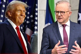 Thủ tướng Australia Anthony Albanese cho biết đã điện đàm với Tổng thống đắc cử của Mỹ Donald Trump. (Nguồn: The Australian)