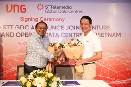 ST Telemedia Global Data Centres (STT GDC) và VNG Corporation (VNG) vừa công bố hợp tác về xây dựng và vận hành các dự án trung tâm dữ liệu theo tiêu chuẩn quốc tế. (Ảnh: VNG)