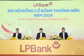 LPBank đặt mục tiêu lợi nhuận trước thuế năm 2024 đạt mức 10.500 tỷ đồng, tăng gần 50% so với năm 2023. (Ảnh: Vietnam+)