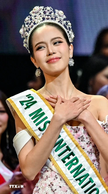  Cận cảnh nhan sắc Miss International 2024 Thanh Thủy