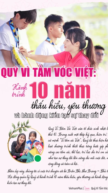 Quỹ Vì Tầm Vóc Việt: 10 năm thấu hiểu, yêu thương và kiến tạo sự thay đổi