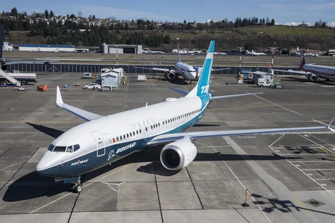 Boeing có thể đổi tên cho dòng máy bay 737 MAX. (Ảnh: AFP/TTXVN)