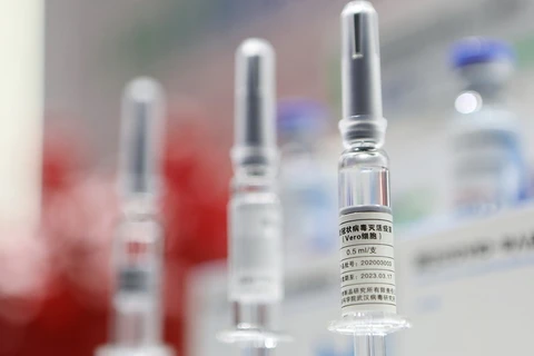 Vắcxin của hãng dược phẩm Sinopharm. (Ảnh: Global Times)