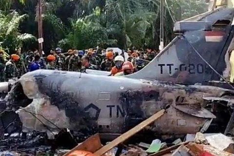 Indonesia liên tiếp xảy ra hai vụ rơi máy bay quân sự