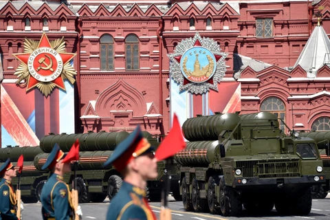 Hệ thống phòng thủ tên lửa S-400 Triumf của Nga. (Nguồn: Getty Images)