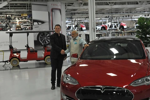 Hãng sản xuất ôtô điện Tesla tiến gần hơn tới việc ra mắt tại Ấn Độ