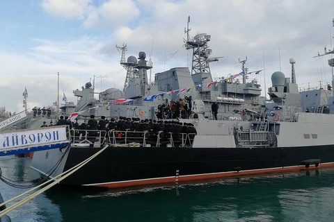 Nga: Hạm đội Biển Đen tiếp nhận tàu tên lửa thứ 4 thuộc Dự án 21631