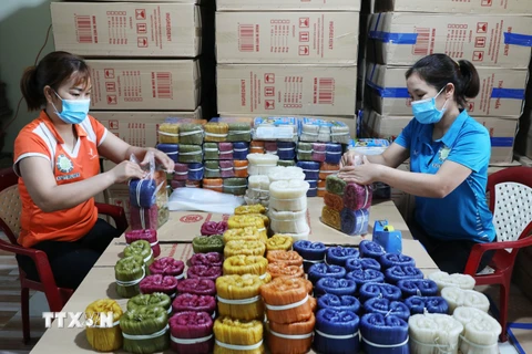 [Photo] Bắc Giang: Làng nghề Mỳ Chũ phát triển và hội nhập thế giới