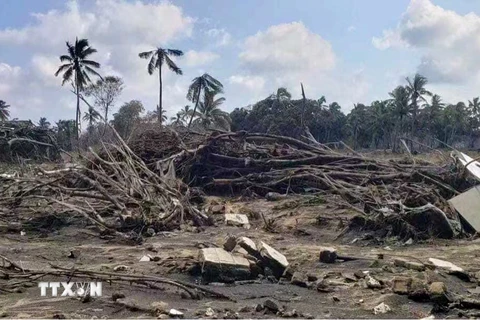 Quốc tế tích cực viện trợ Tonga sau thảm họa núi lửa và sóng thần