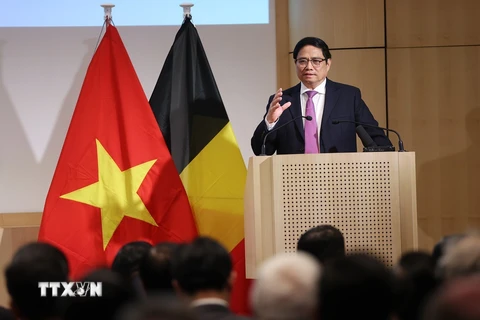 Thủ tướng Phạm Minh Chính dự Diễn đàn doanh nghiệp Việt Nam-Bỉ