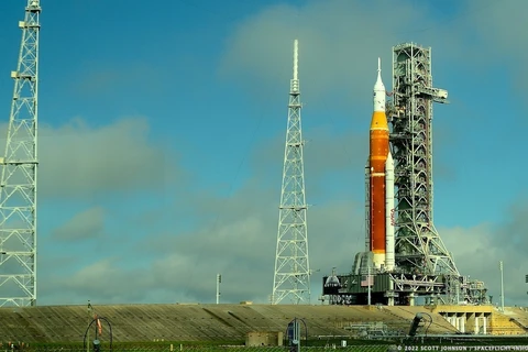 NASA hoàn thành 90% mục tiêu thử nghiệm tên lửa bay lên Mặt Trăng