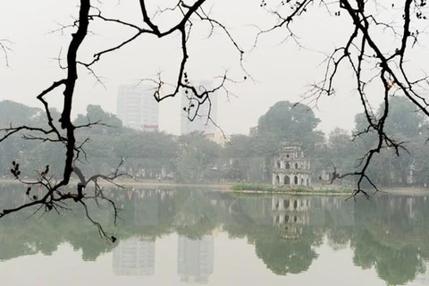 Hồ Hoàn Kiếm. (Nguồn: TTXVN)