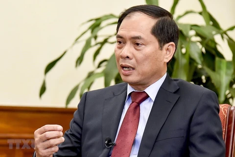 Thứ trưởng Bộ Ngoại giao Bùi Thanh Sơn. (Nguồn: TTXVN)