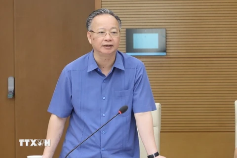 Phó Chủ tịch Thường trực UBND thành phố Hà Nội Nguyễn Văn Sửu. (Ảnh: TTXVN)