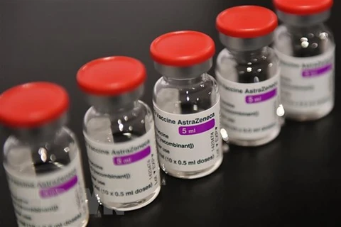 Vắcxin ngừa COVID-19 của hãng dược phẩm AstraZeneca. (Ảnh: PAP/ TTXVN)
