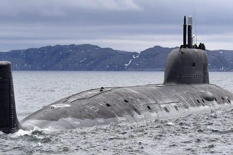 Tàu ngầm chạy bằng năng lượng hạt nhân lớp Yasen của Hải quân Nga. (Nguồn: TASS)